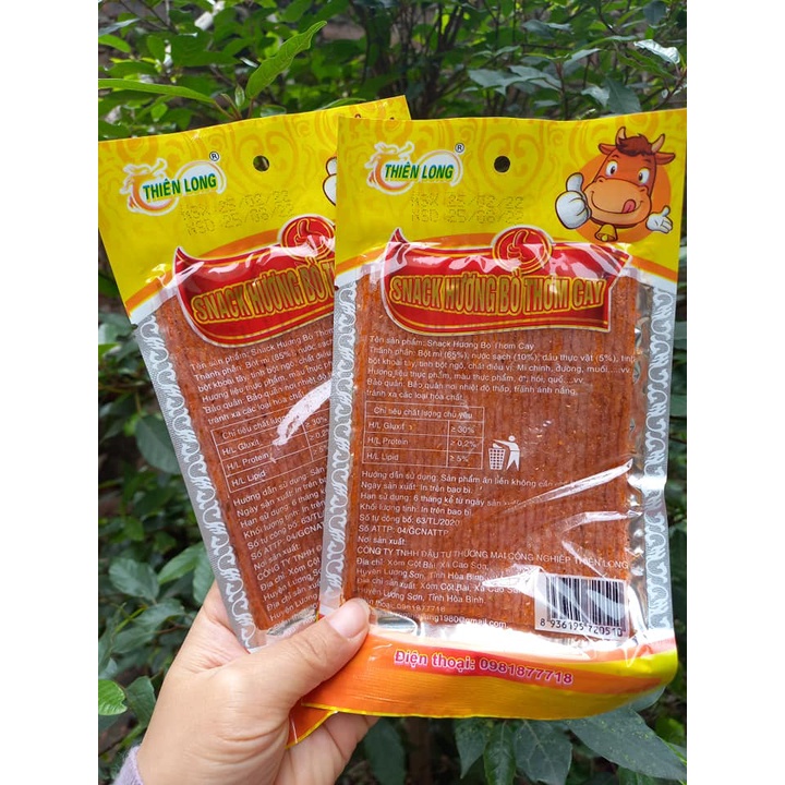 Snack Hương Bò Thơm Cay, Bò Miếng Que Cay Ăn Vặt, Đồ Ăn Vặt Cổng Trường Thơm Ngon