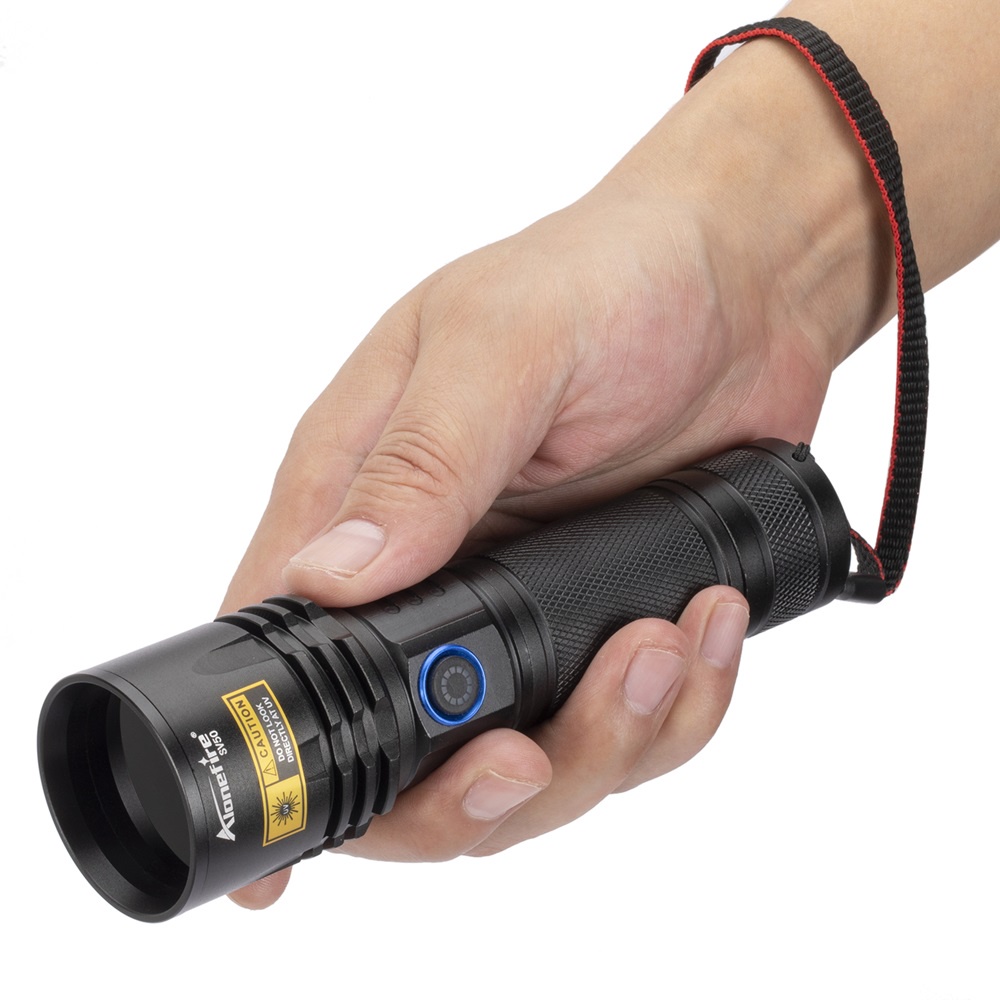 Đèn pin ALONEFIRE SV50 20W 365NM LED UV vô hình hỗ trợ khử trùng dành cho thú cưng