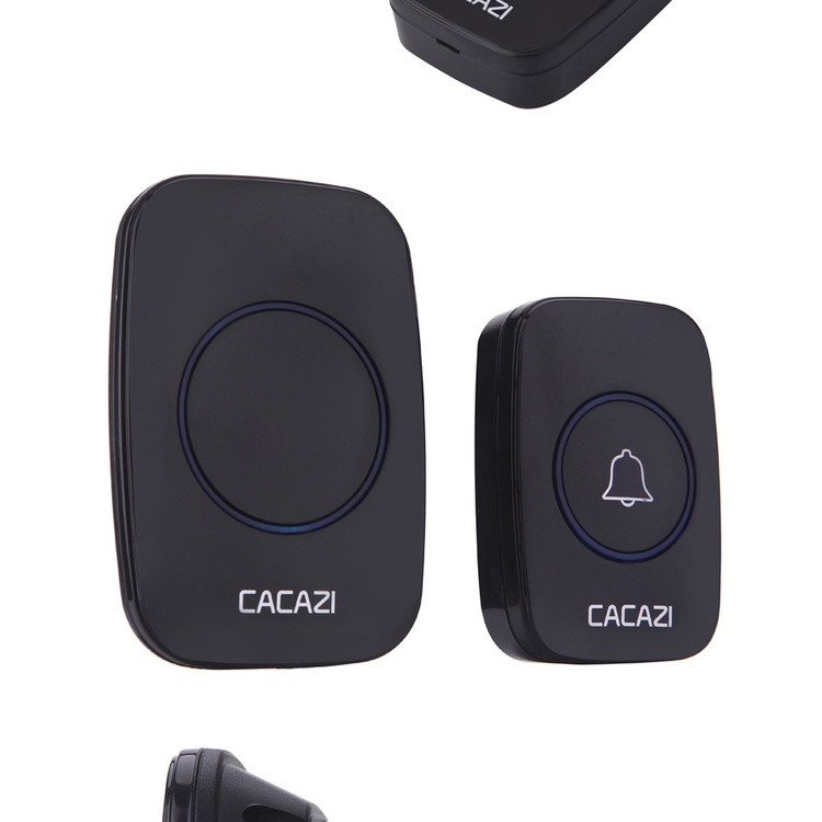 Chuông cửa không dây cao cấp chống nước cực tốt, chuông báo khách CACAZi A10