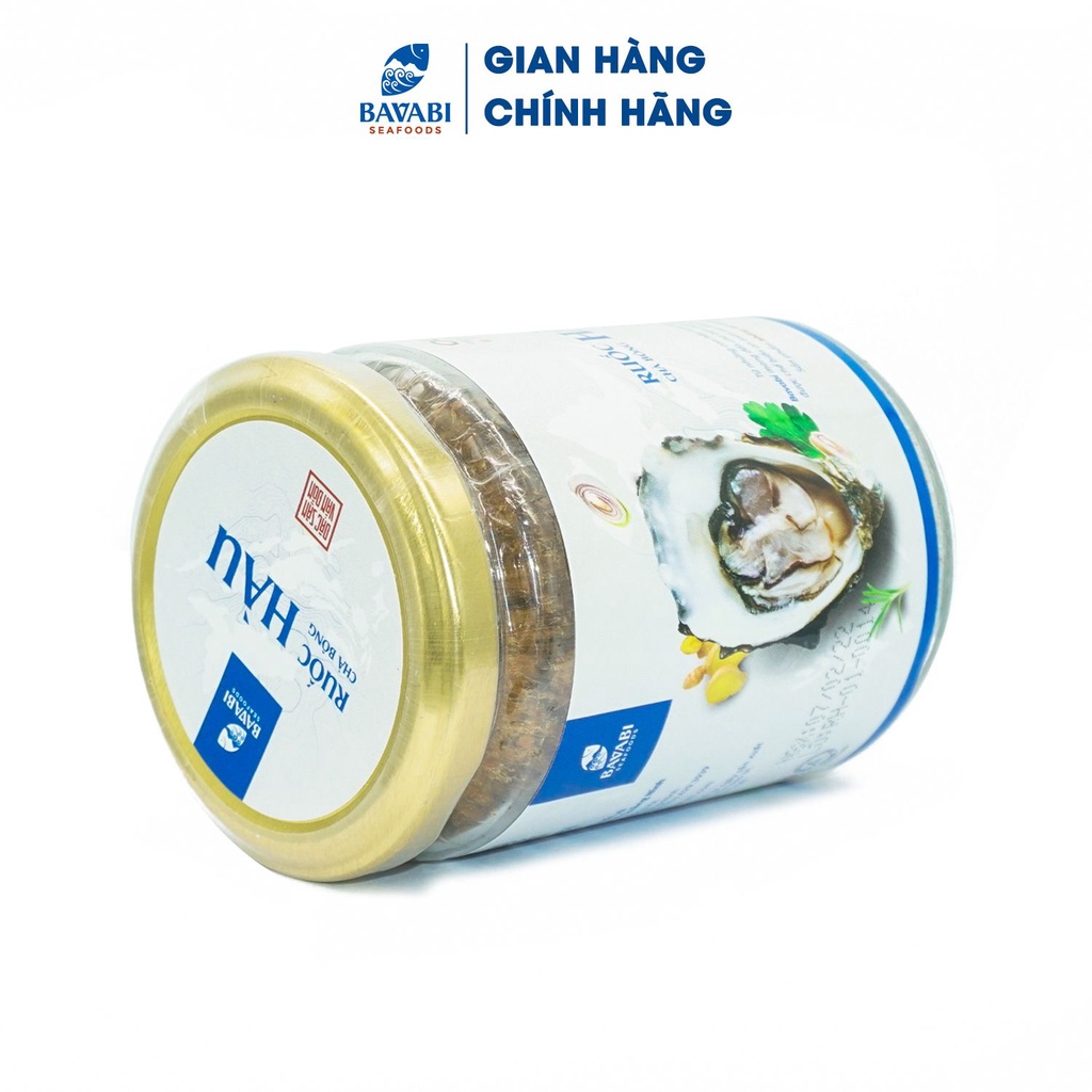 Hộp 100gr Ruốc Hàu BAVABI, Đặc Sản Vân Đồn Quảng Ninh Không Chất Bảo Quản, Thơm Ngon Giàu Dinh Dưỡng