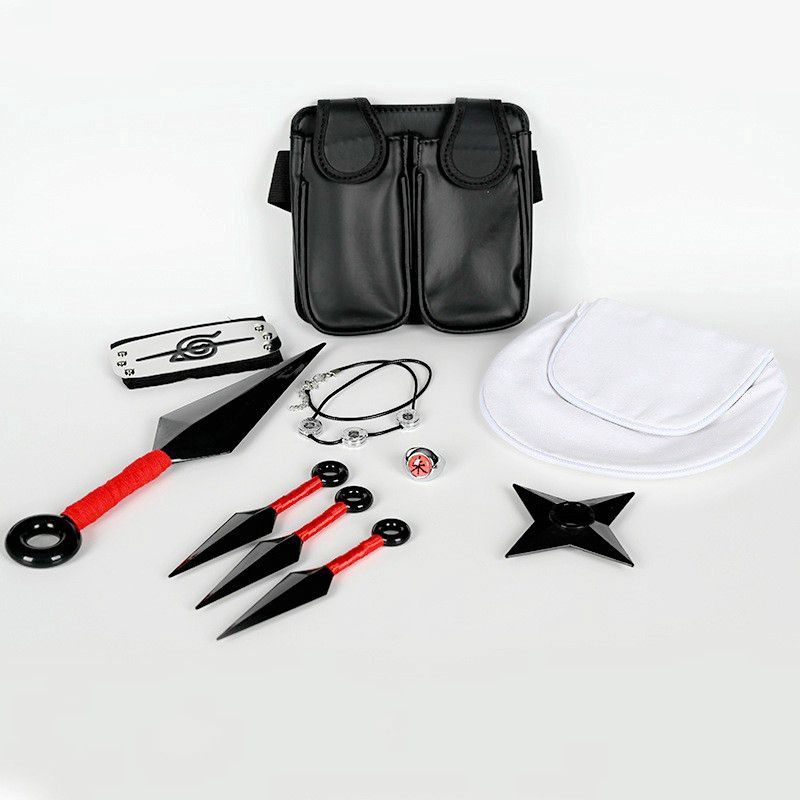 Set phụ kiện hoá trang cosplay Naruto Sasuke Kakashi Sakura