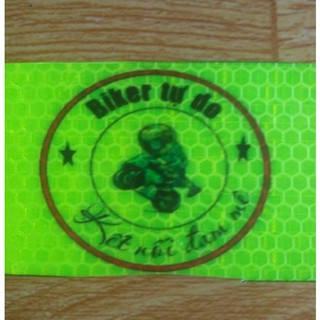 logo phượt , tem phản quang , tem xe , tem phượt