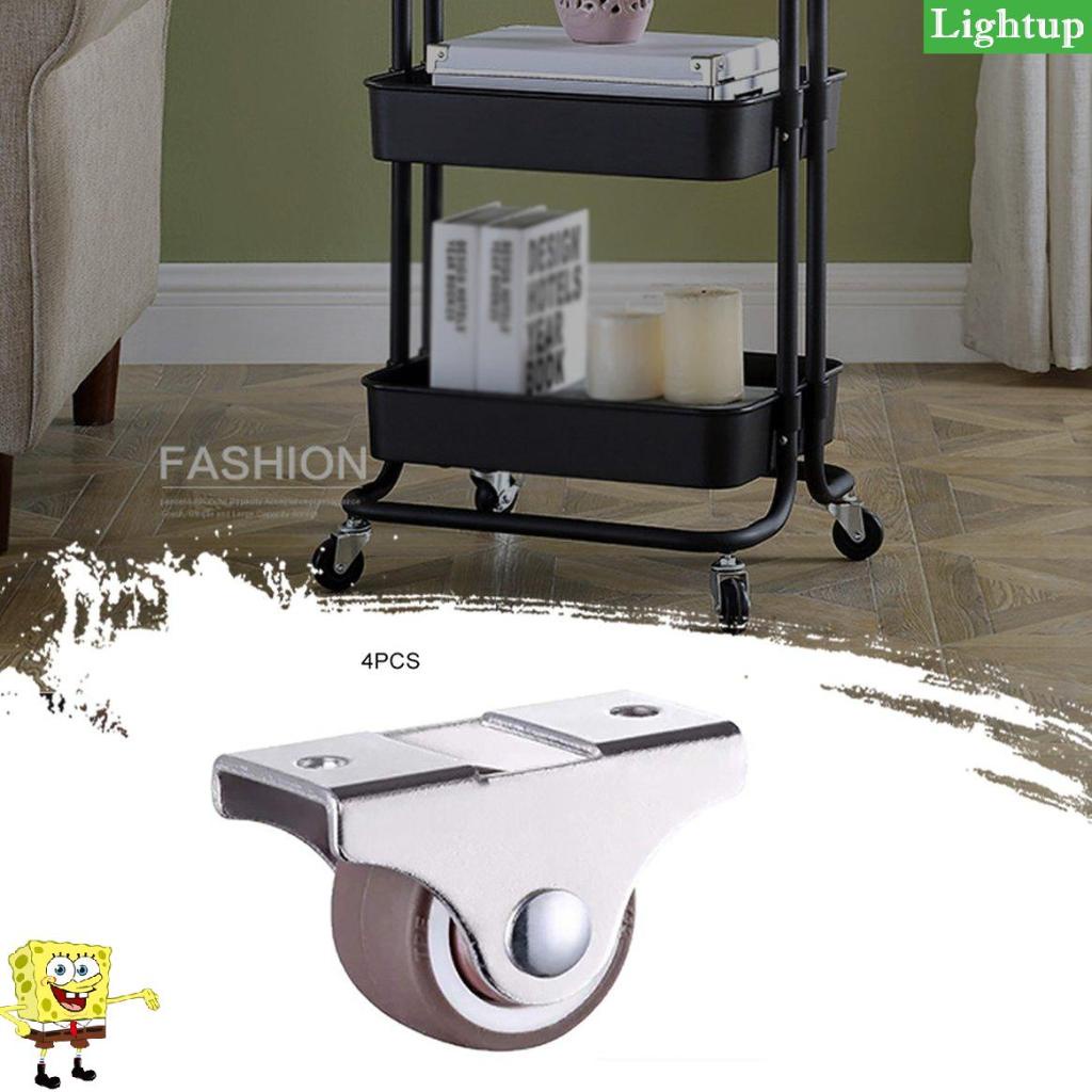 Bánh xe định hướng Kéo theo dõi Bánh xe giường nhỏ với bánh xe câm cao su chịu lực