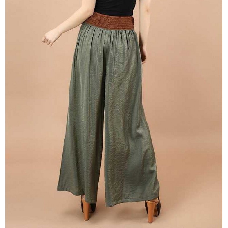 Quần Culottes Ống Rộng Cỡ Lớn 40-80kg Thời Trang Trẻ Trung Cho Nữ