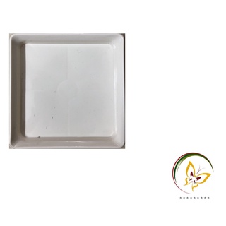 Đĩa lót chậu vuông 12cm - #066c#