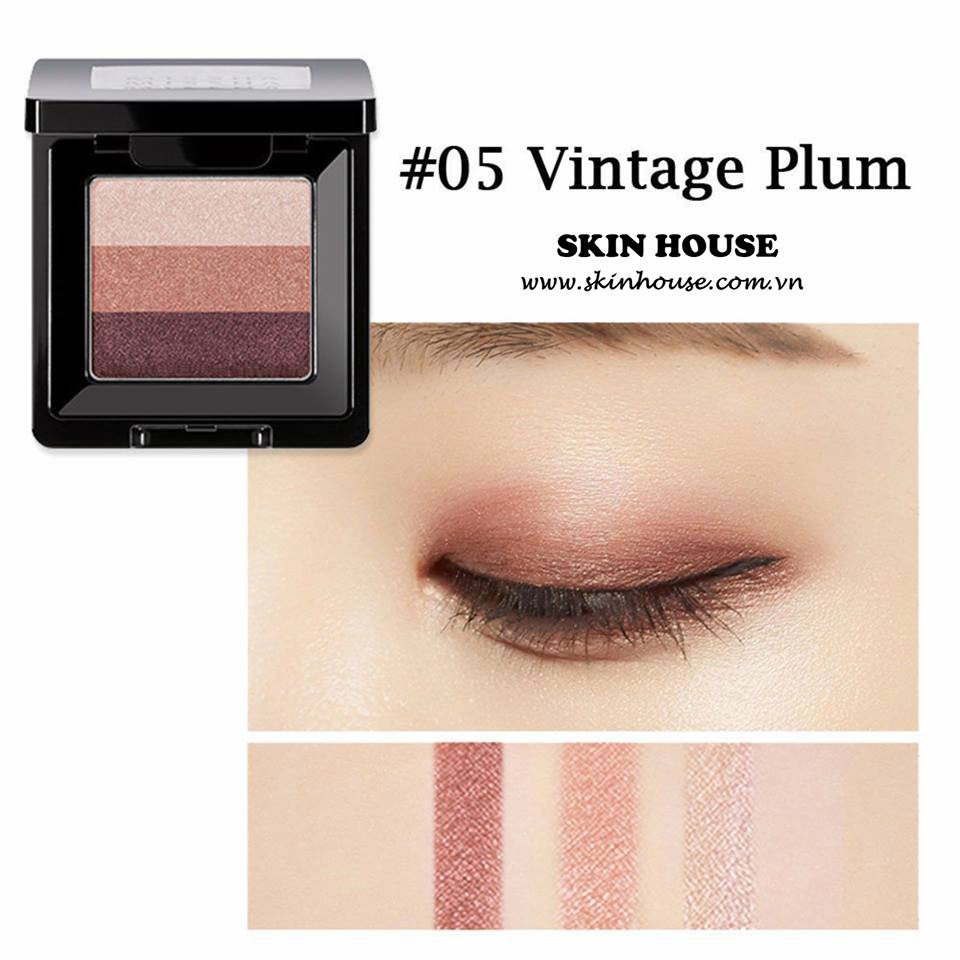 PHẤN MẮT 3 MÀU MISSHA THE STYLE TRIPLE PERFECTION SHADOW️