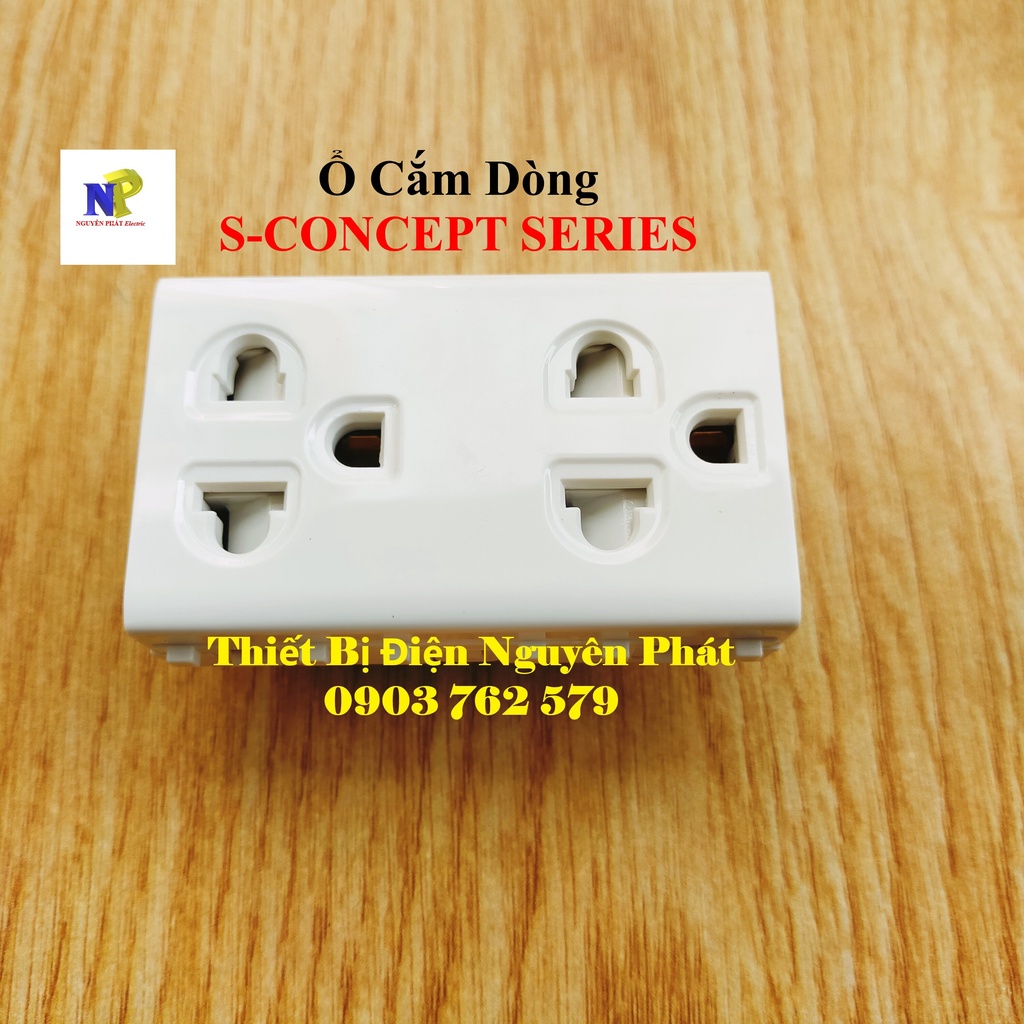 [SINO] Ổ Cắm Dòng S-CONCEPT SERIES