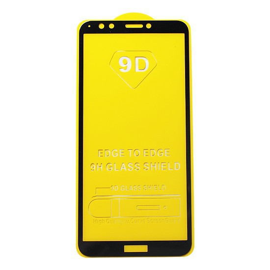 KÍNH CƯỜNG LỰC Huawei Y7/ Y7 prime/ Y7 pro / Honor 7C/ Enjoy 8 full màn 9D, tặng kèm giấy lau màn hình