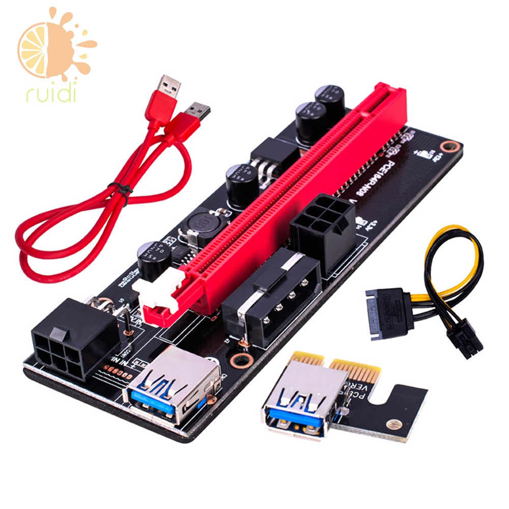 Card Đồ Họa Pci-E Riser 009s 16x Với Cổng Usb 3.0 chất lượng cao | WebRaoVat - webraovat.net.vn