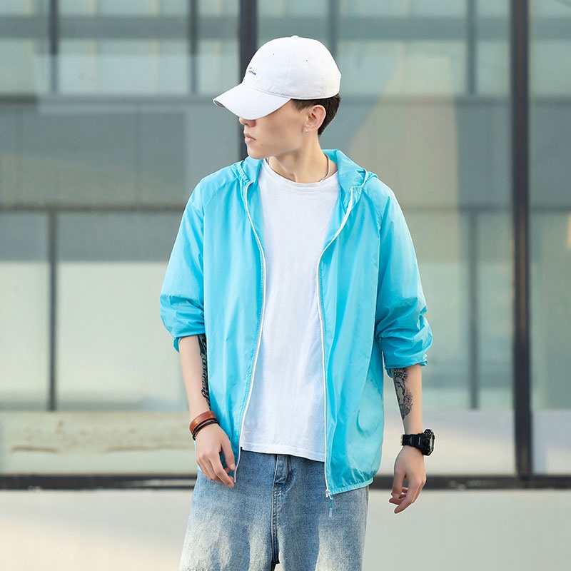 Áo Khoác Chống Nắng Và Tia UV Thoáng Khí Trọng Lượng Nhẹ Thời Trang Mùa Hè Hàng Mới Dành Cho Bạn Nam