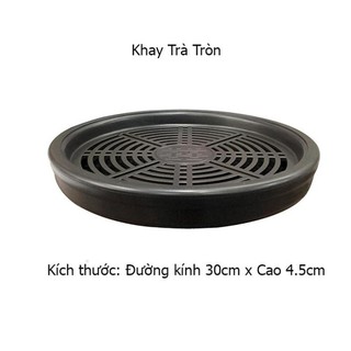 Khay Trà Đựng Ấm Chén Song Long Cao Cấp ( Size Trung & Size Đại )
