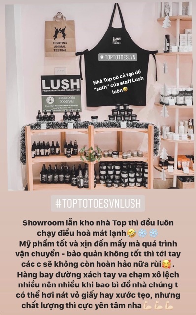 [Mã SKAMSALE8 giảm 10% đơn 200K] Mặt nạ Lush Magnaminty làm sạch sâu, detox, giảm và ngừa mụn