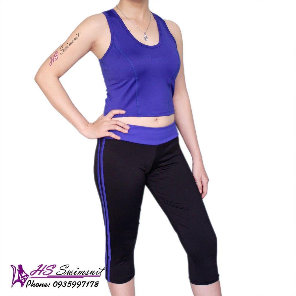 Đồ bơi nữ kín đáo hai mảnh quần lửng