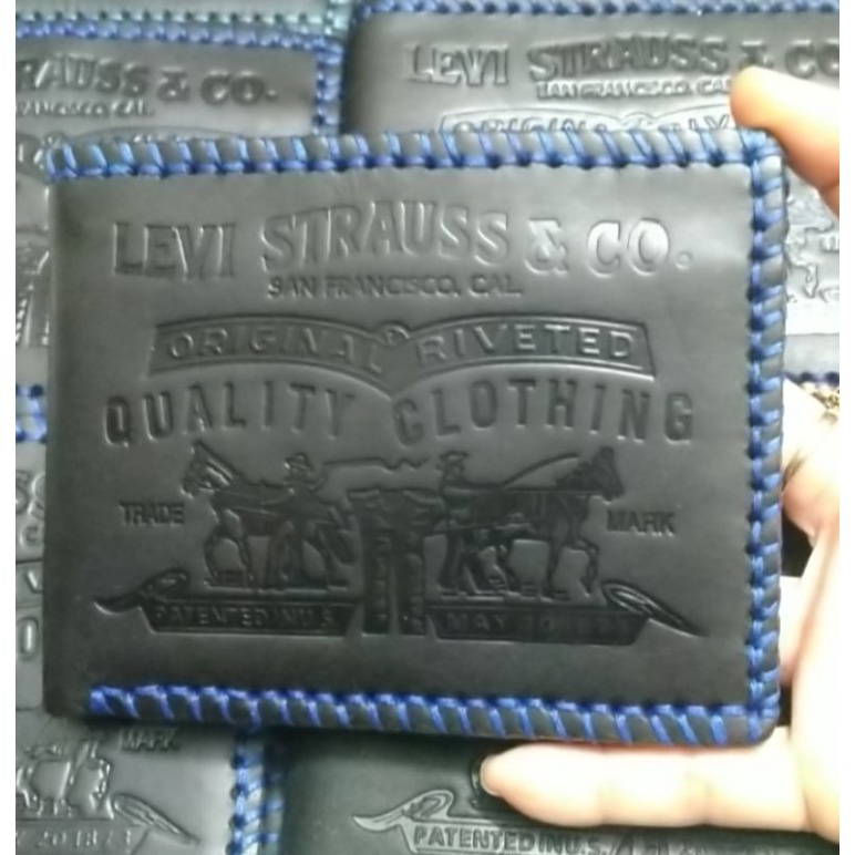 Ví Da Bò Mẫu LV Khâu Thủ Công Siêu Cool