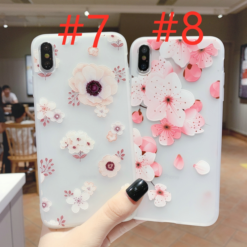 Ốp Lưng In Hình Hoa Đào 3d Cho Oppo F1S A59 A59S A39 A57 A83 F5 Lite A73 A79 A1K A91 A3S F7 F9 / A7X A37 A77 A5S Ax7 A31 A9 A5 2020 A11 A11X F11 Pro A52 A92 A72 Reno 2 3 Pro