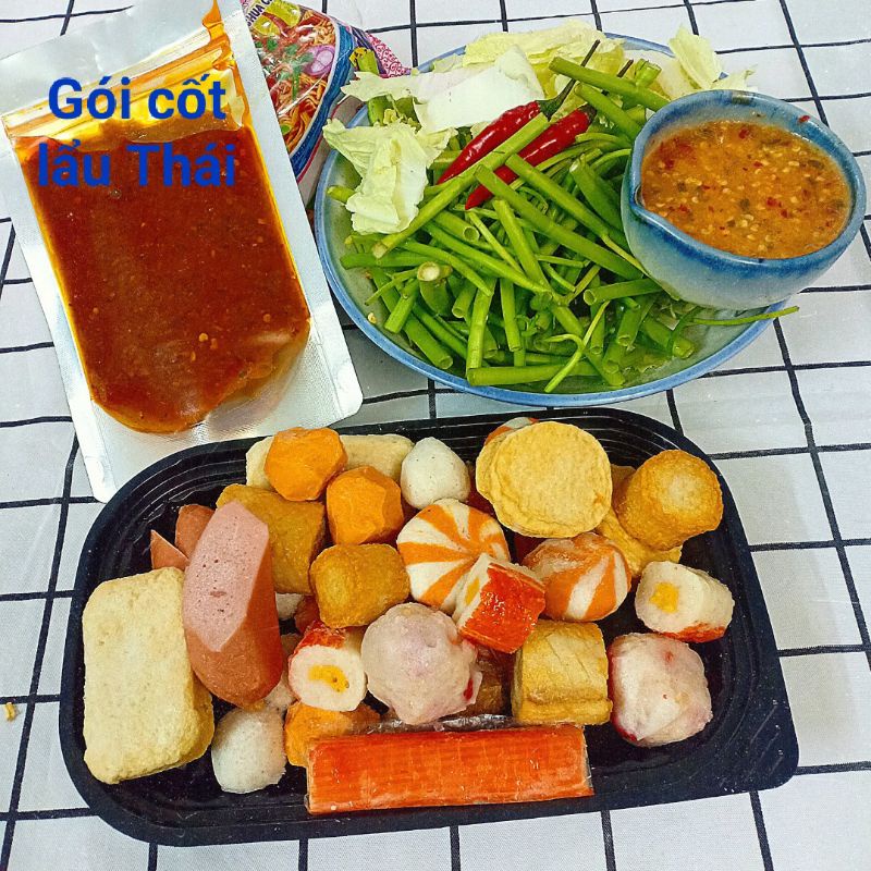 Set lẩu cá viên tặng lon nước ngọt