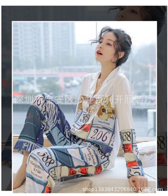 QQ00236579-451 ĐỒ NGỦ PIJAMA PHONG CÁCH HÀN QUỐC | BigBuy360 - bigbuy360.vn