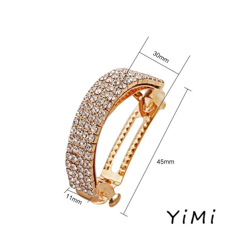 Phụ kiện buộc tóc đính đá kim cương lấp lánh làm đẹp cho nữ