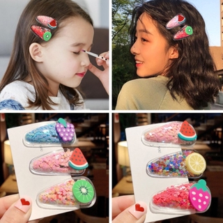 Kẹp Tóc Hình Trái Cây Xinh Xắn Cho Bé Gái