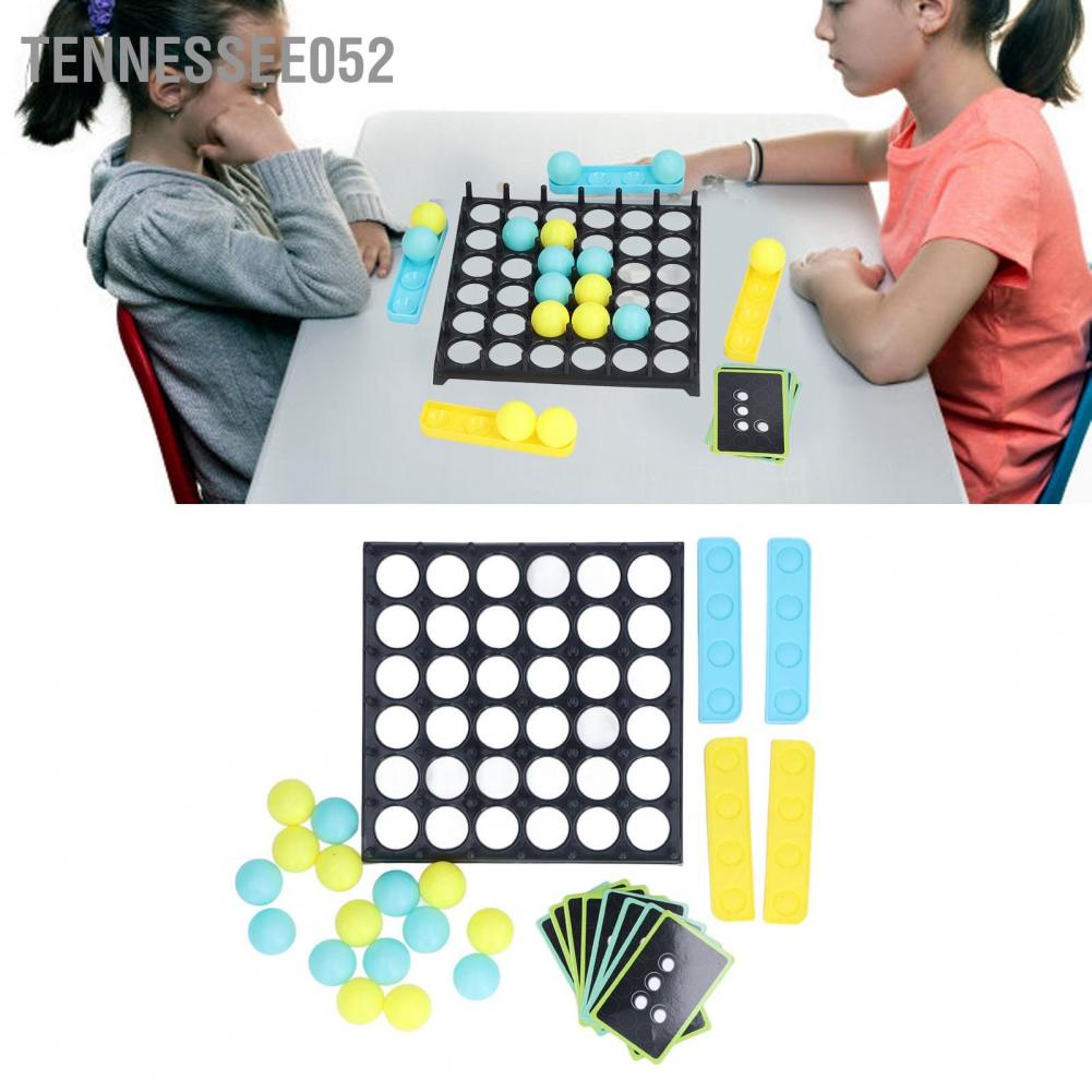 Tennessee052 Bounce Off Ball Game 2 Colors 9 Cards 16 Balls Parent Child Interactive Desktop Bouncing