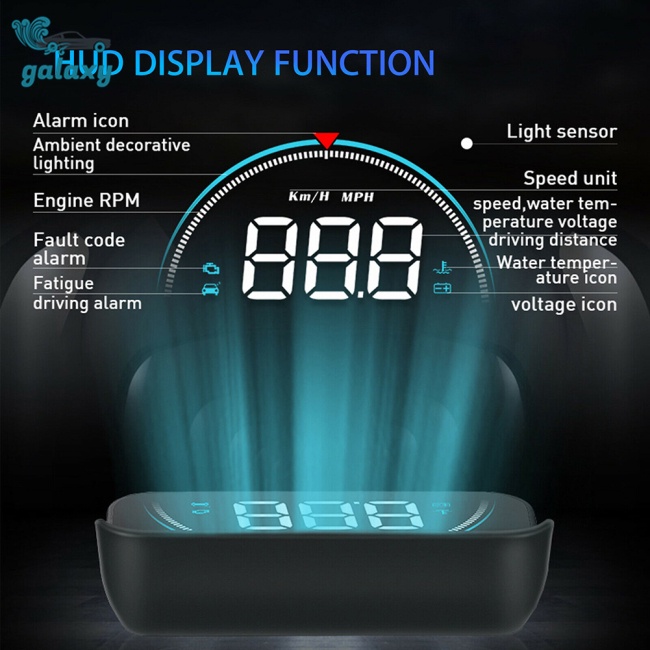Hệ Thống Cảnh Báo Quá Tốc Độ Màn Hình Led Hiển Thị Tốc Độ Không Phai Cho galaxy M8 Obd2