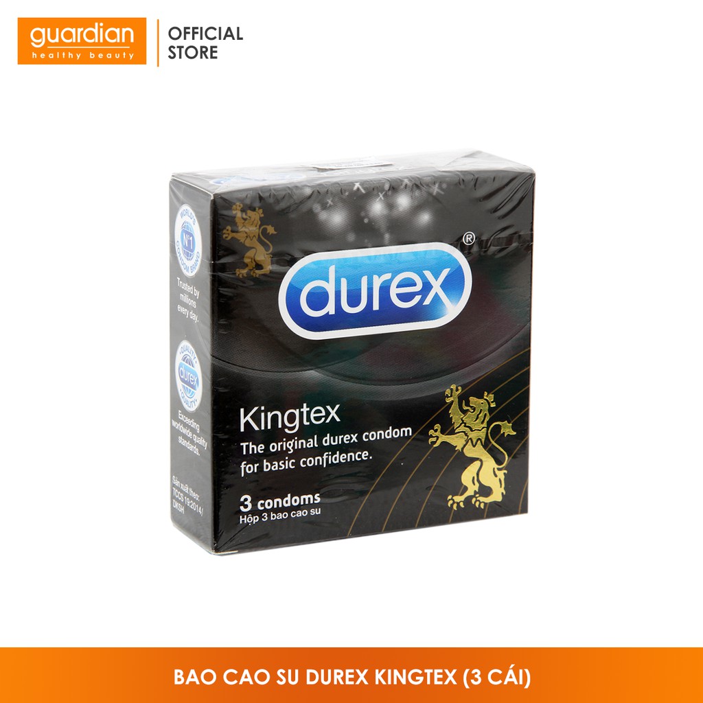 Bao cao su Durex Kingtex (3 cái)