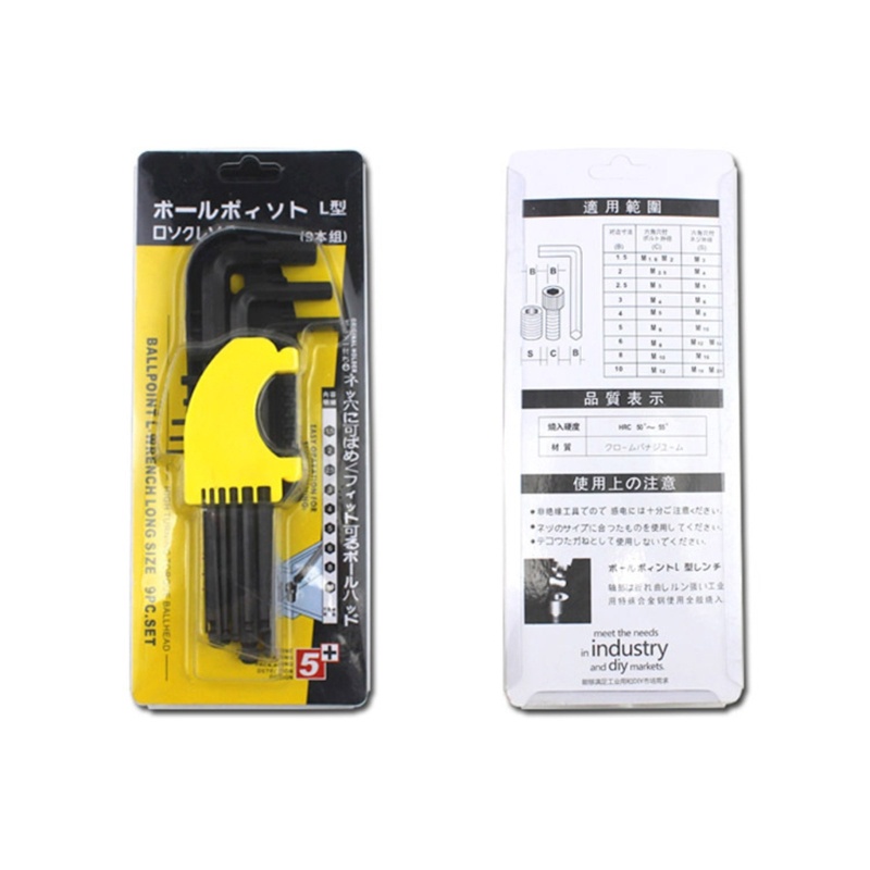 Bộ Cờ Lê Chữ L Chất Lượng Cao Chuyên Dụng