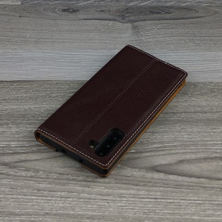Bao Da Ionecase Samsung Galaxy Note 10 Da Bò Màu đất