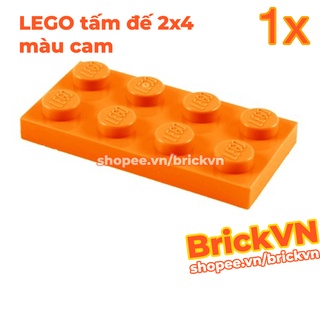[1 Cái] LEGO Tấm Đế 2x4 Màu Cam ID 4158355 3020