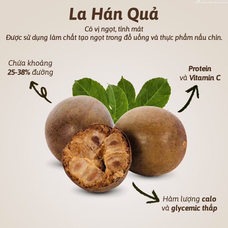 La Hán Quả Hàng Đẹp Quả To Đều Thượng Hạng Giúp Thanh Nhiệt, Giảm Cân, Giảm Stress | Bột Natural