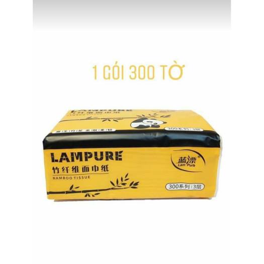 GIẤY RÚT LAMPURE THÙNG 30 GÓI CHẤT LIỆU CAO CẤP DAI MỊN