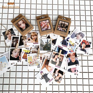 Bộ 40 LOMO Card in hình nhóm nhạc KPOP BTS blackpink bt21