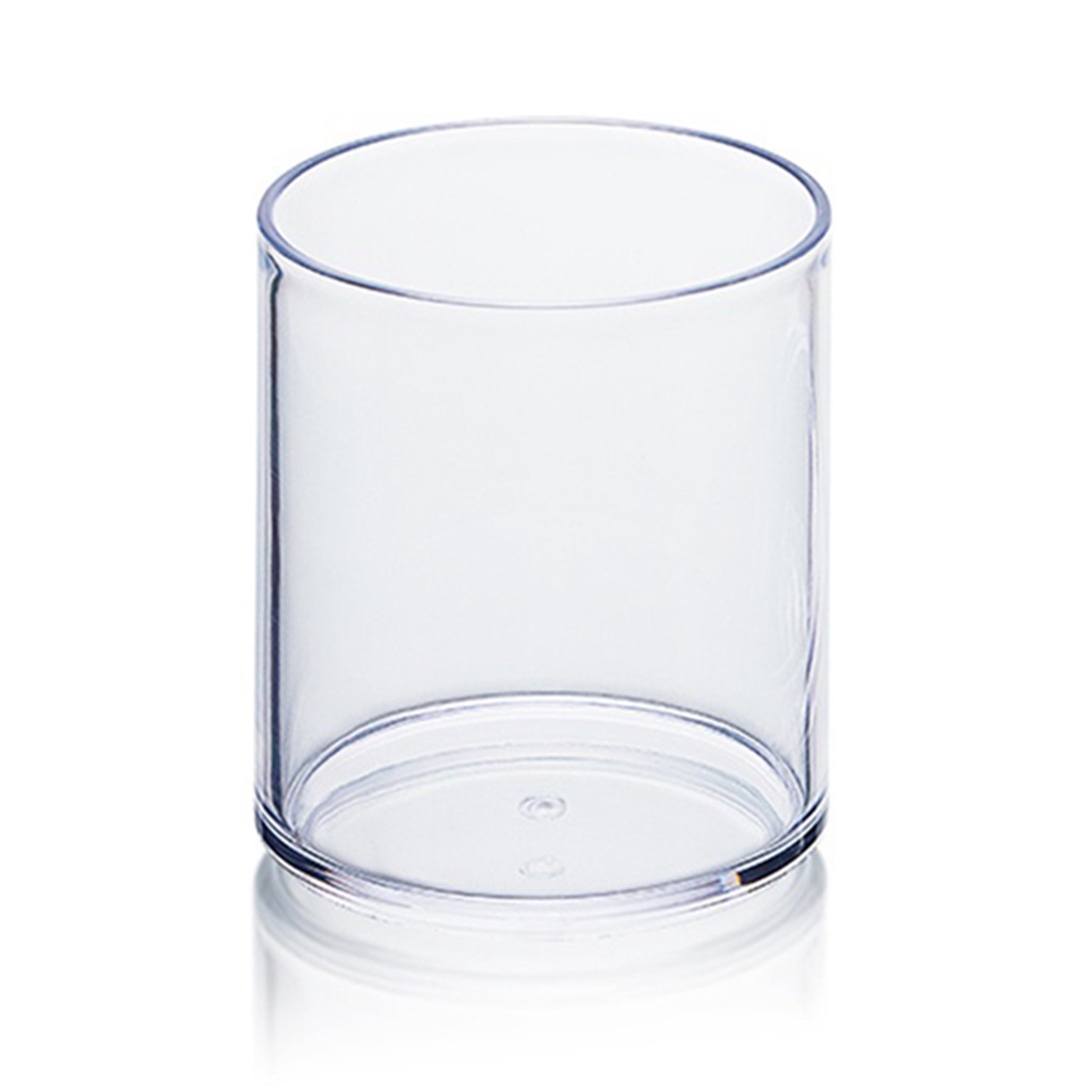 Hộp Nhựa Trong Suốt Đựng Tăm Bông / Bông Tẩy Trang Tiện Dụng Cho Nhà Tắm