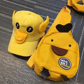 Set balo mũ vịt