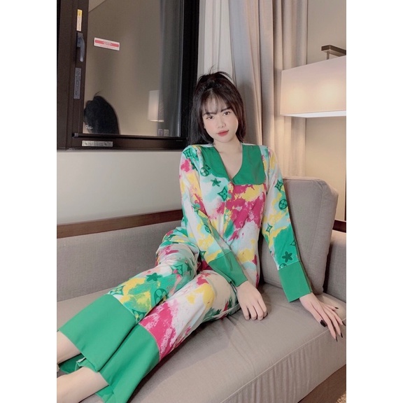 pizama lụa mango loại 1