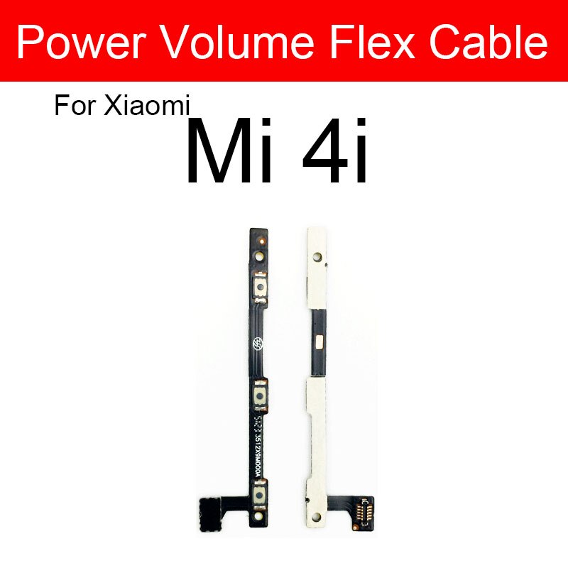 Dây cáp nút nguồn âm thanh thay thế cho Xiaomi Mi Pocophone F1 2a 3 4 4c 4i 4S 5 5c 5X 5s 6 A1 A2 A3 Plus Lite