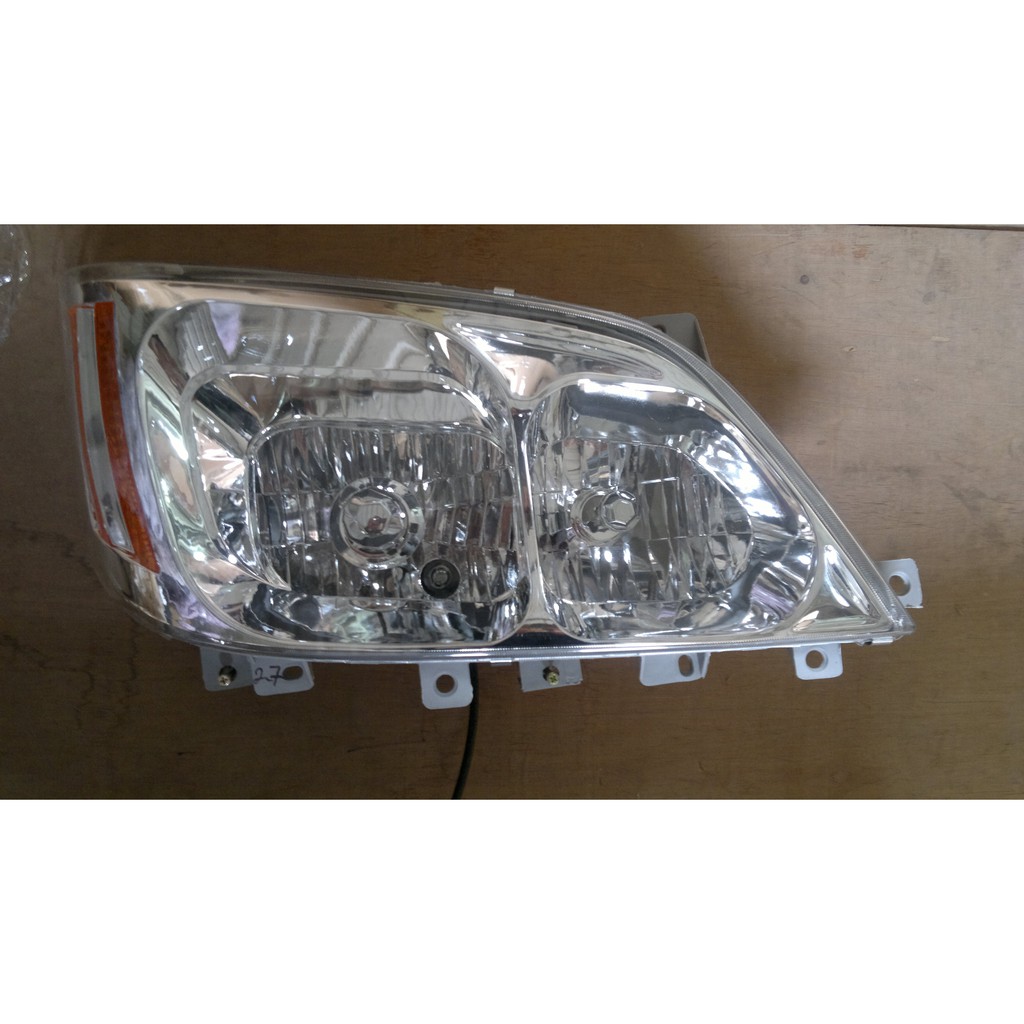 Đèn pha xe tải (cho xe Thaco Foton ben 6 tấn) , TM01-2001 loại 3 bóng, dài 65cm