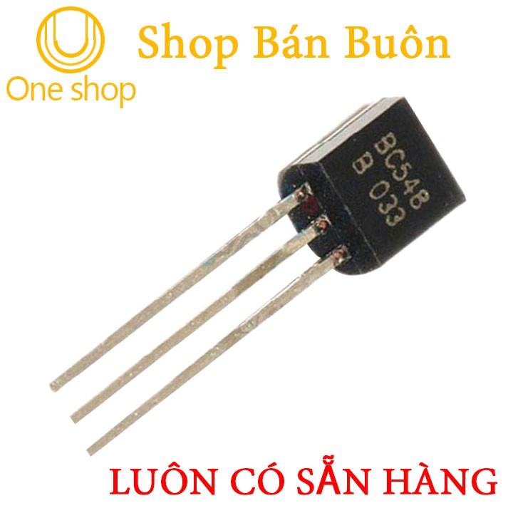BC548 TO-92 TRANS NPN 0,1A 30V