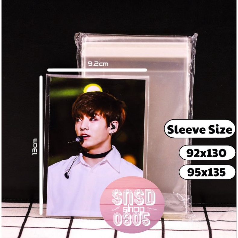 ❌ SIÊU DÀY ❌ Sleeve MeeT Size 9.2*13cm Đựng Thẻ Bài, Postcard Kpop, Mini Postcard ( Loại Nhỏ )