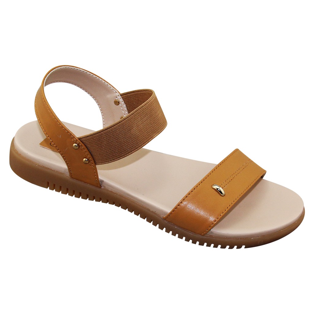 Sandal Bita's nữ SYN.222 (Đen + Kem + Vàng bò)