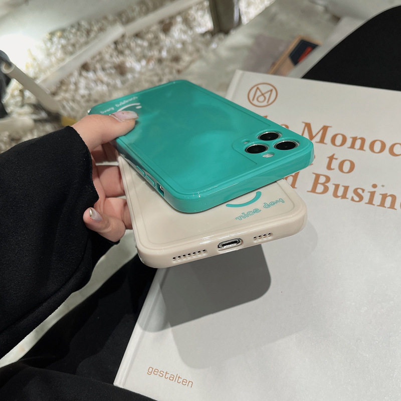 ốp iphone 11 Ốp lưng silicon in hình mặt cười cho iPhone 11 Pro Max X Xr Xs Max 7 8 Plus Se 2020 12 pro max 12 mini 13 pro max 13 mini