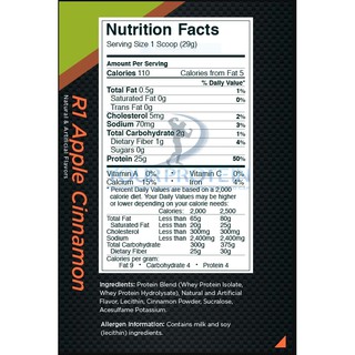 Bột Tăng Cơ Rule 1 PROTEIN - 5lbs - IB chọn vị