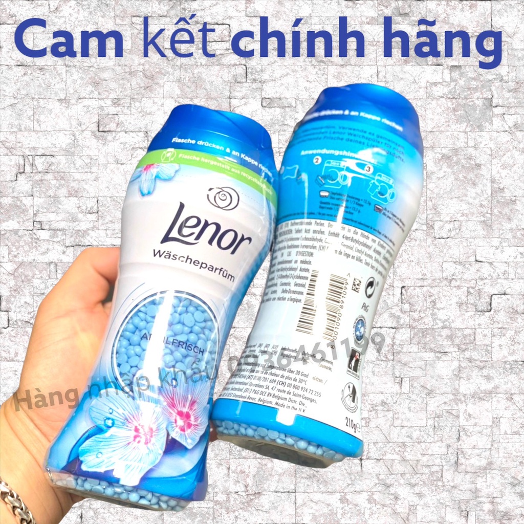 Viên xả vải khô Lenor hàng Đức 210g