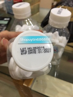 Muối Tinh NaCl pha xúc miệng (lọ 50 viên )