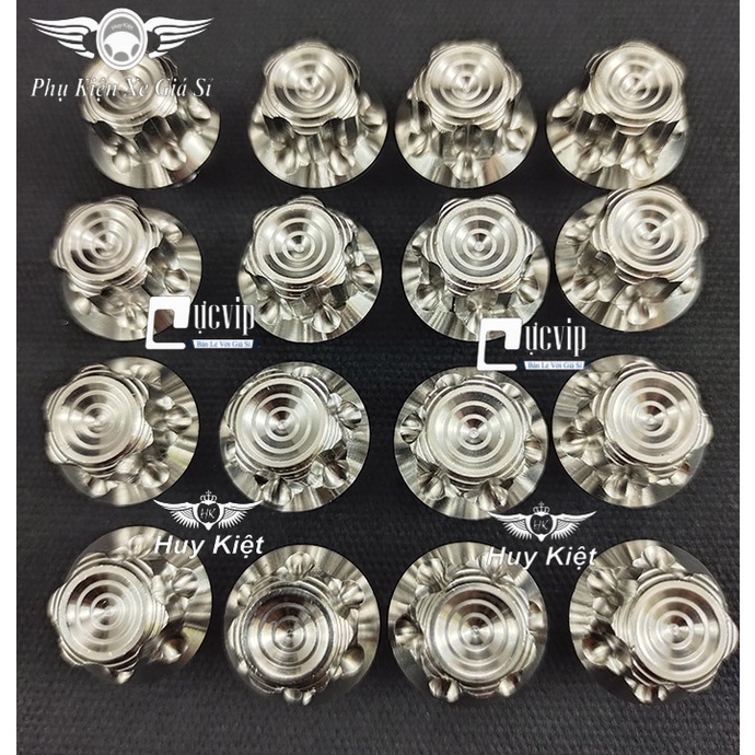 Ốc Chân Kính (Gương) Chiếu Hậu Salaya Thái Inox 304 Ren Thuận (Xuôi), Ngược Gắn Mọi Loại Xe MS4941