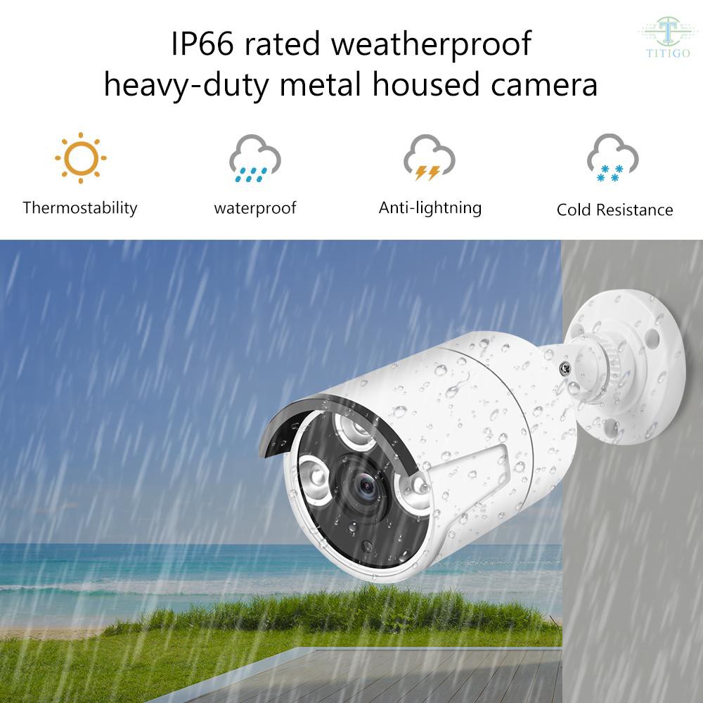 2.0MP 1080P Analog Camera Security Camera Surveillance System Intelligent Motion Detection and Alert