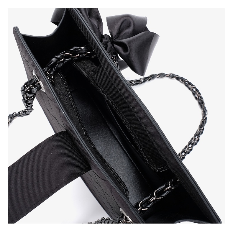 🌸Hàng Order🌸 Túi Xách Nữ CEEKAY Họa Tiết Da Trần Quai Da Phối Xích Thắt Nơ Sang Chảnh Nữ Tính 🌸Hàng Quảng Châu