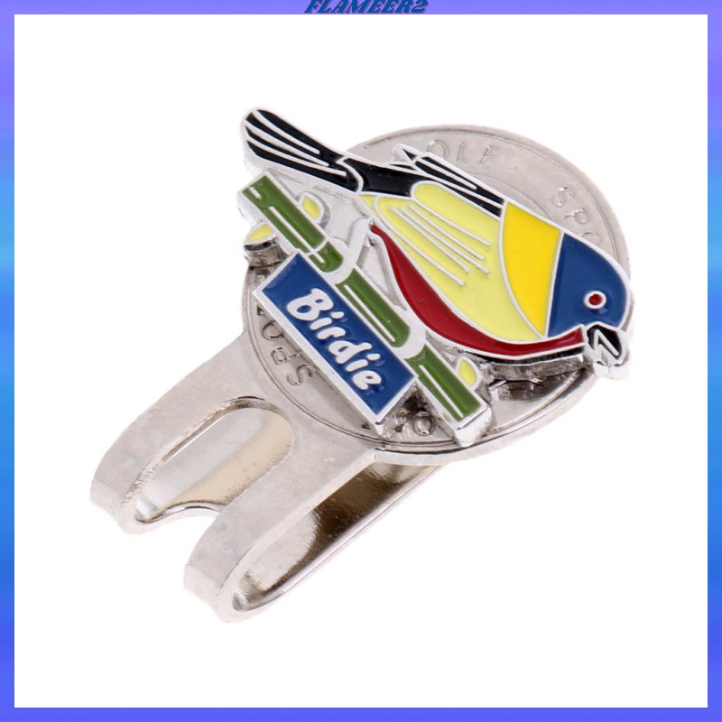 Đồ Đánh Dấu Bóng Golf Từ Tính Thiết Kế Hình Chú Chim Sống Động Chắc Chắn