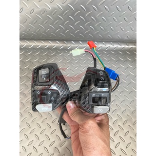 Cùm công tắc NVX carbon 2 bên full chức năng dành cho xe Exciter 135