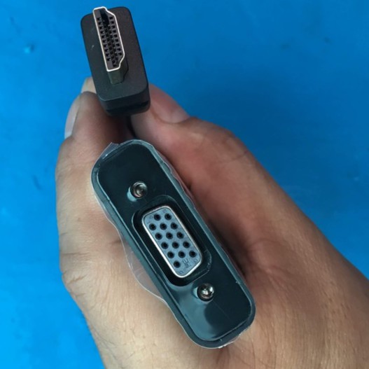 Cáp chuyển hdmi sang vga chính hãng, bảo hành 1 năm.